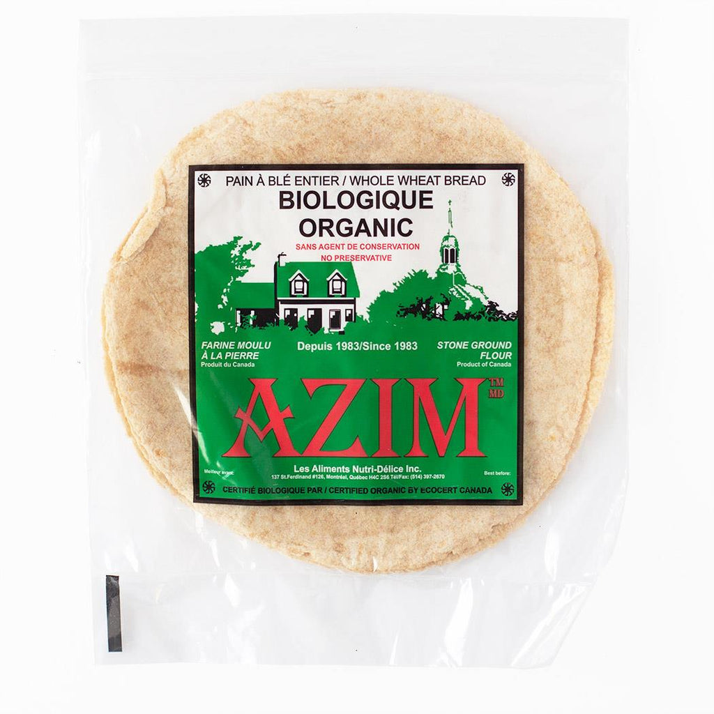 Organic Tortillas Whole Wheat 240g