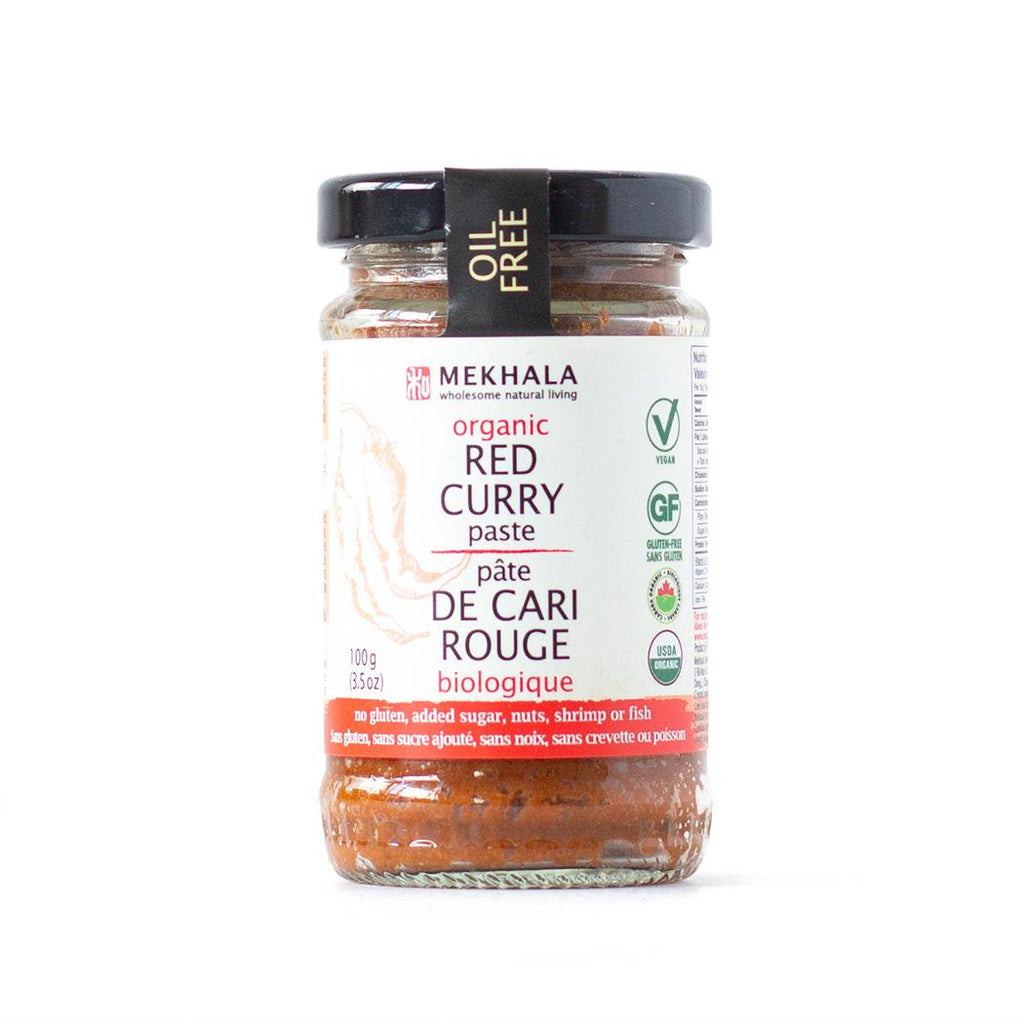 Pâte de curry rouge moyen bio Origine Sri Lanka